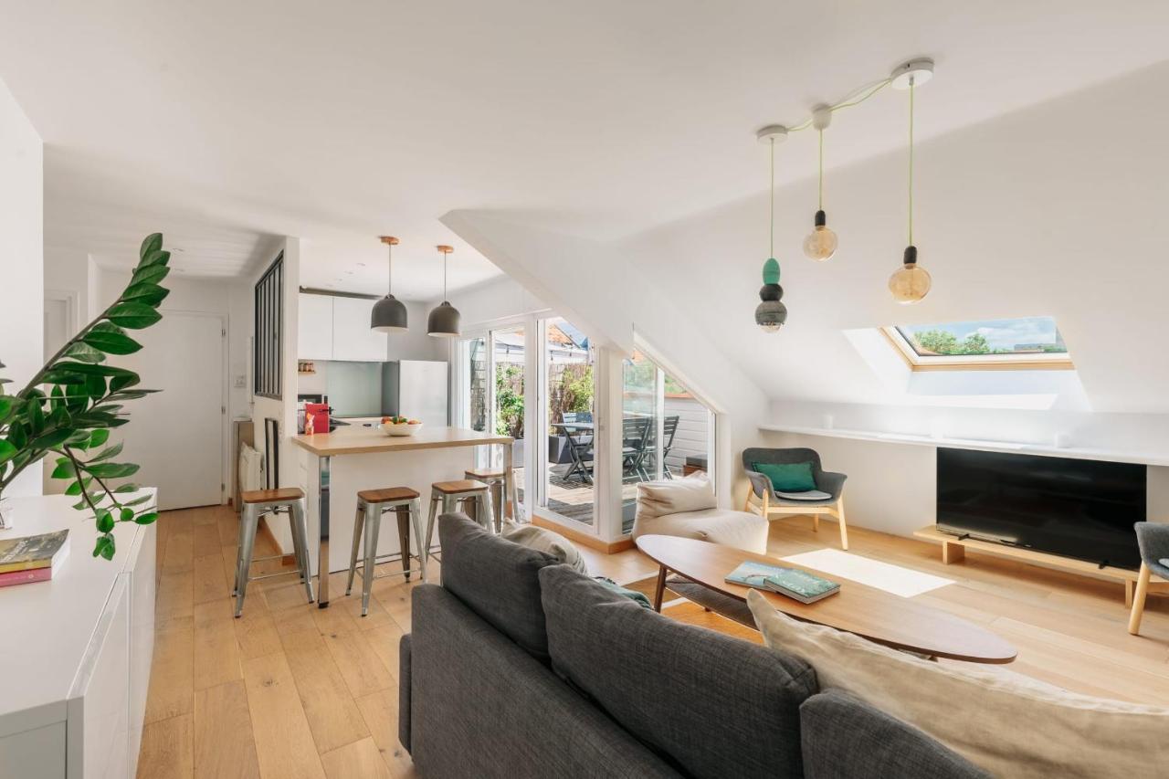 Little Bibi Terrace - Cote Des Basques And Private Garage Apartment Biarritz Exterior photo