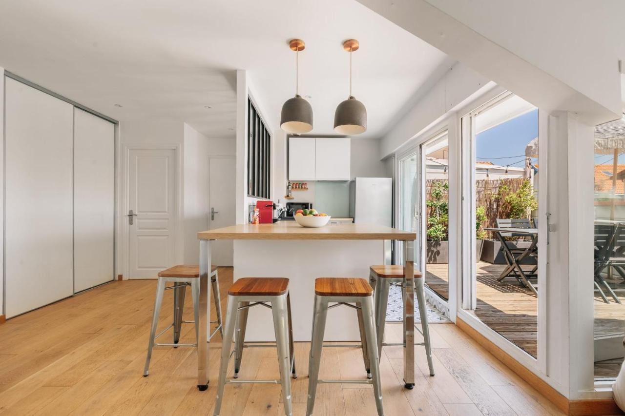 Little Bibi Terrace - Cote Des Basques And Private Garage Apartment Biarritz Exterior photo