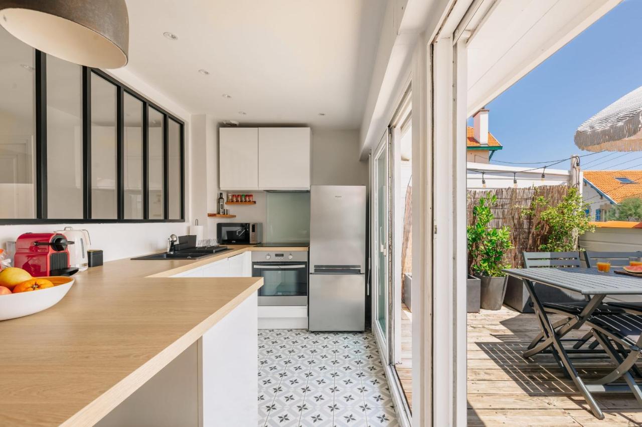 Little Bibi Terrace - Cote Des Basques And Private Garage Apartment Biarritz Exterior photo